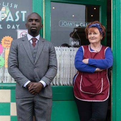 Jimmy Akingbola and Brenda Blethyn Face Off with a Wink and a Nod in Kate & Koji!