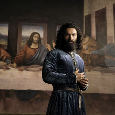 Aidan Turner Plays Leonardo da Vinci, One of History’s Most Accomplished Human Beings.