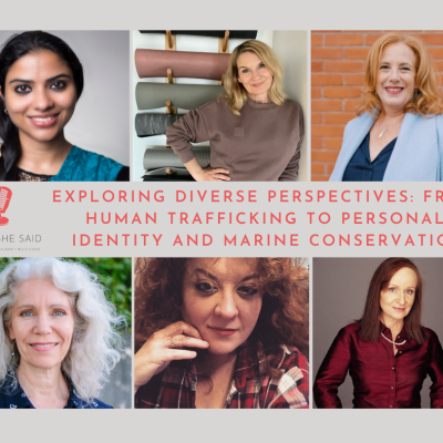 Exploring Diverse Perspectives: From Human Trafficking to Personal Identity and Marine Conservation