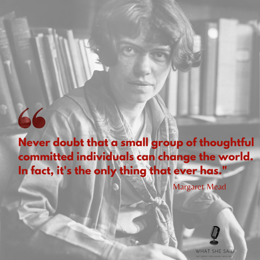 Cancel Amazon Prime Protest, quote from Margaret Mead