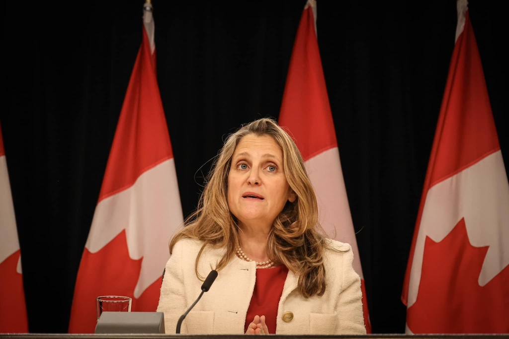 Chrystia Freeland Canadian Woman of the Year 